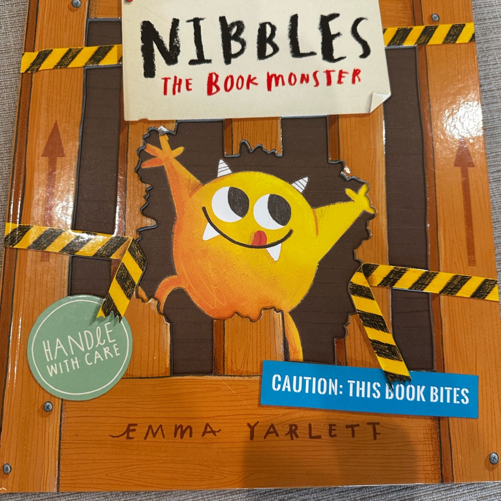 Nibbles in the book of monster.